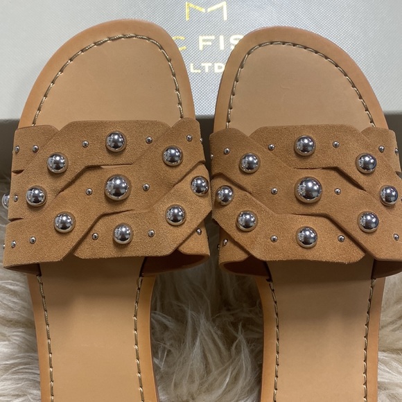 NWT Marc Fisher LTD Paxton slip on sandal. Women’s size 8.5 - Picture 3 of 6